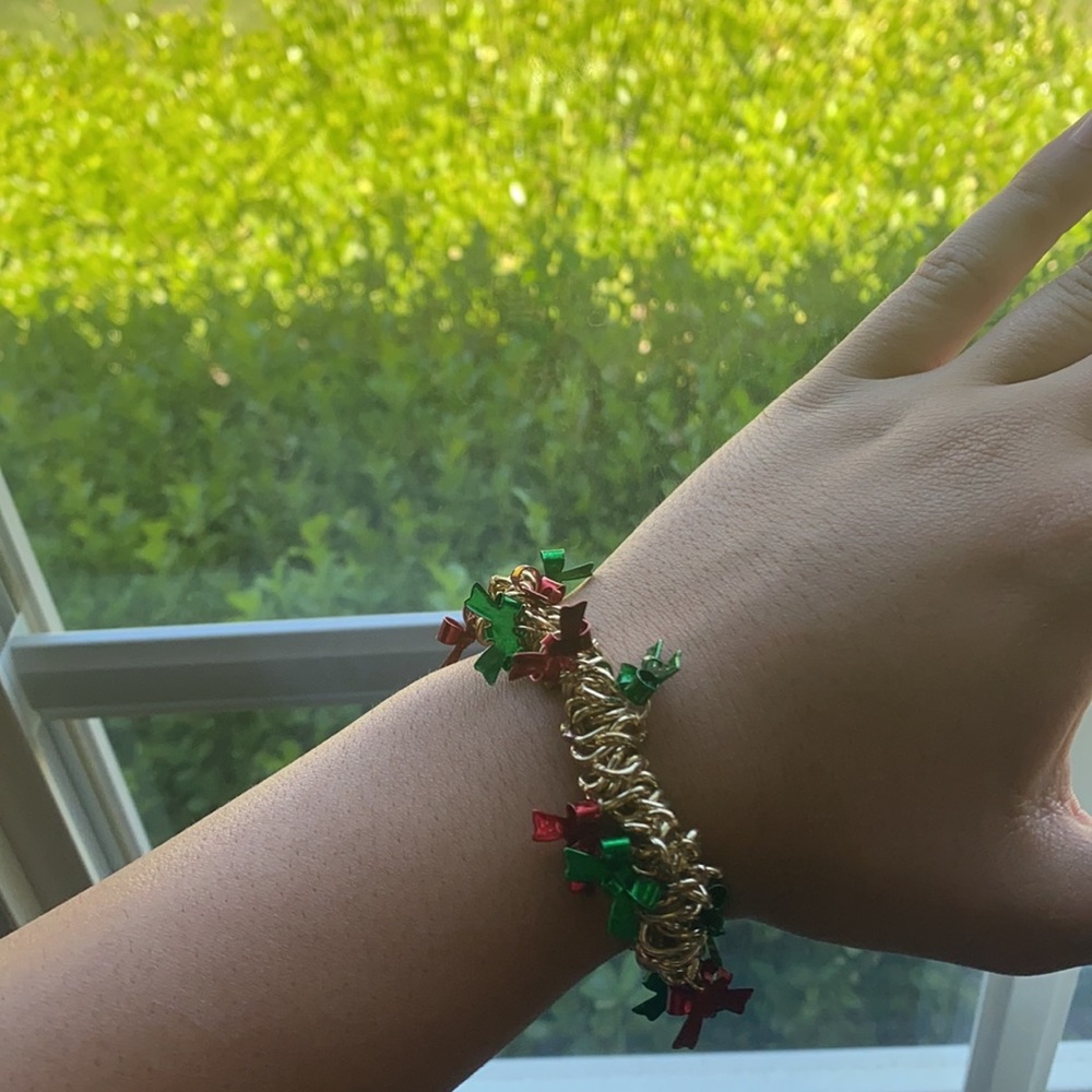 Holiday Themed Bracelet & Necklace Set